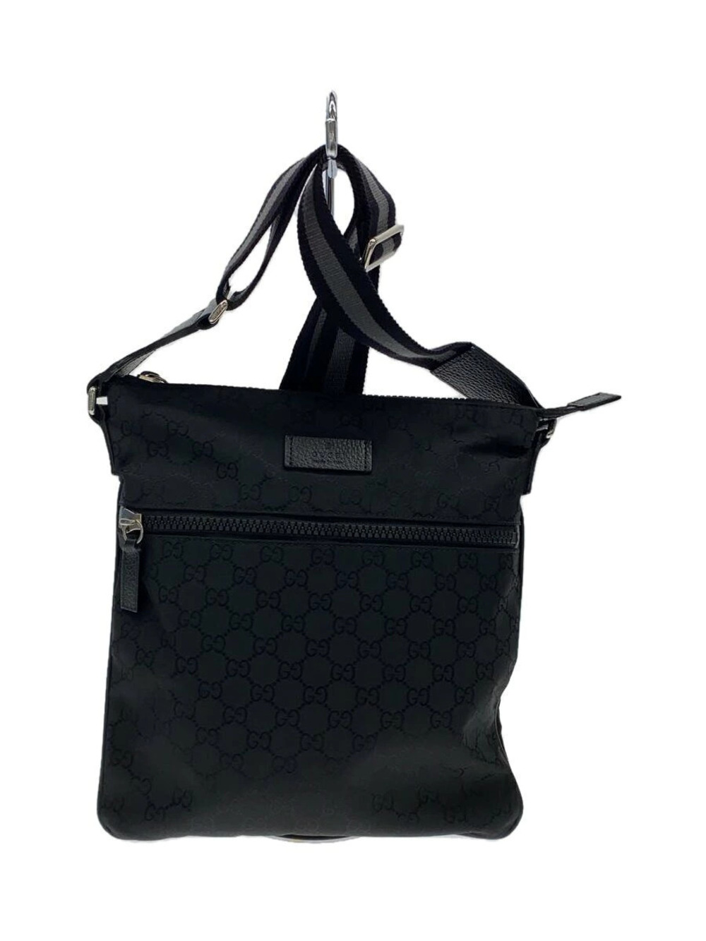 Gucci GG Shoulder Bag Black All over